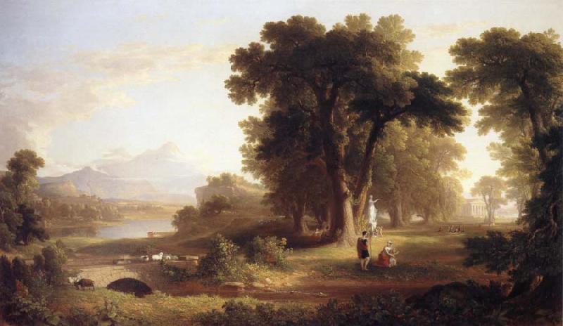 Asher Brown Durand The Morning of Life oil painting picture